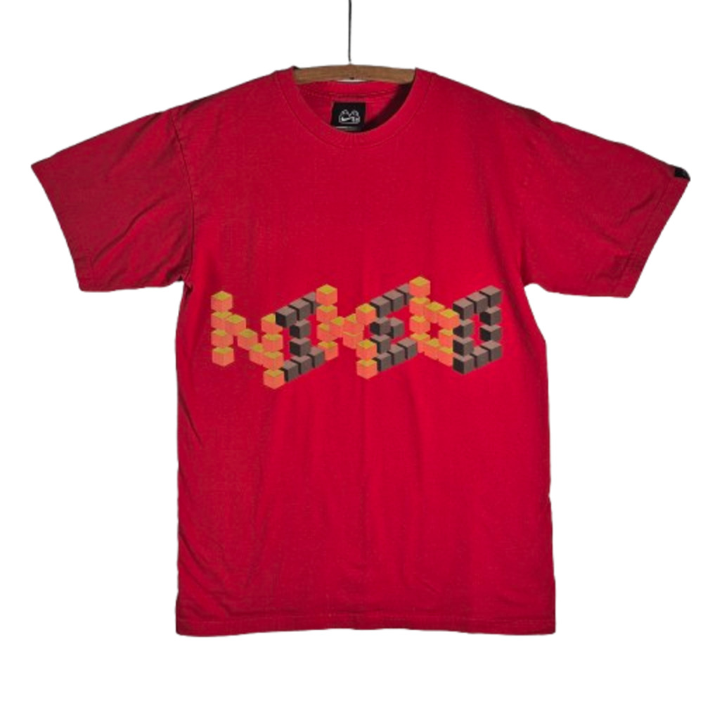 NIKE 6.0 Red Pixel Graffix Mens T-Shirt Size M